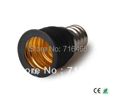 Черный цвет Держатель Лампы Преобразователь База адаптер E12 к E14 Адаптер США