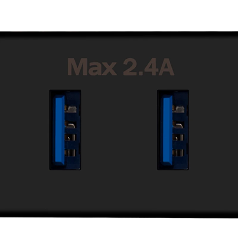 Dual type-C PD Адаптер зарядного устройства для путешествий с 2 USB-C PD и 2 USB 5 в 2,4 A совместим с большинством USB-C ноутбуков и телефонов, таких как DELL XPS