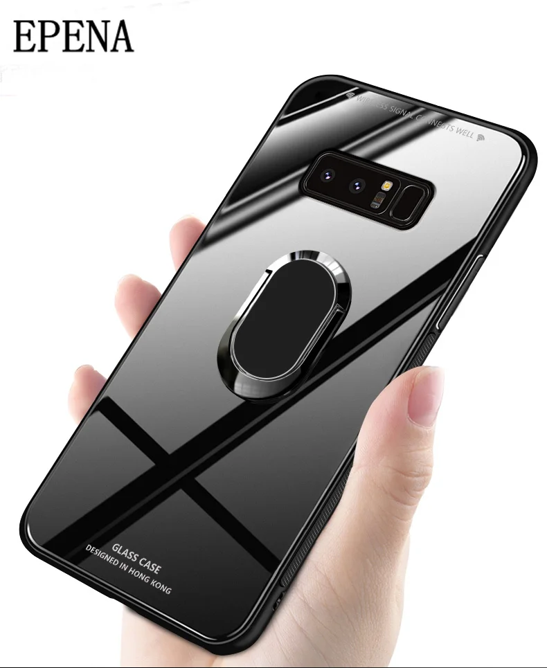 Чехол для Samsung Galaxy Note 10 8 9 S20 S10 S9 S8 Plus s7 Edge стеклянный чехол A50 A70 A40 A30 A20 A10 A6 A8 Lite