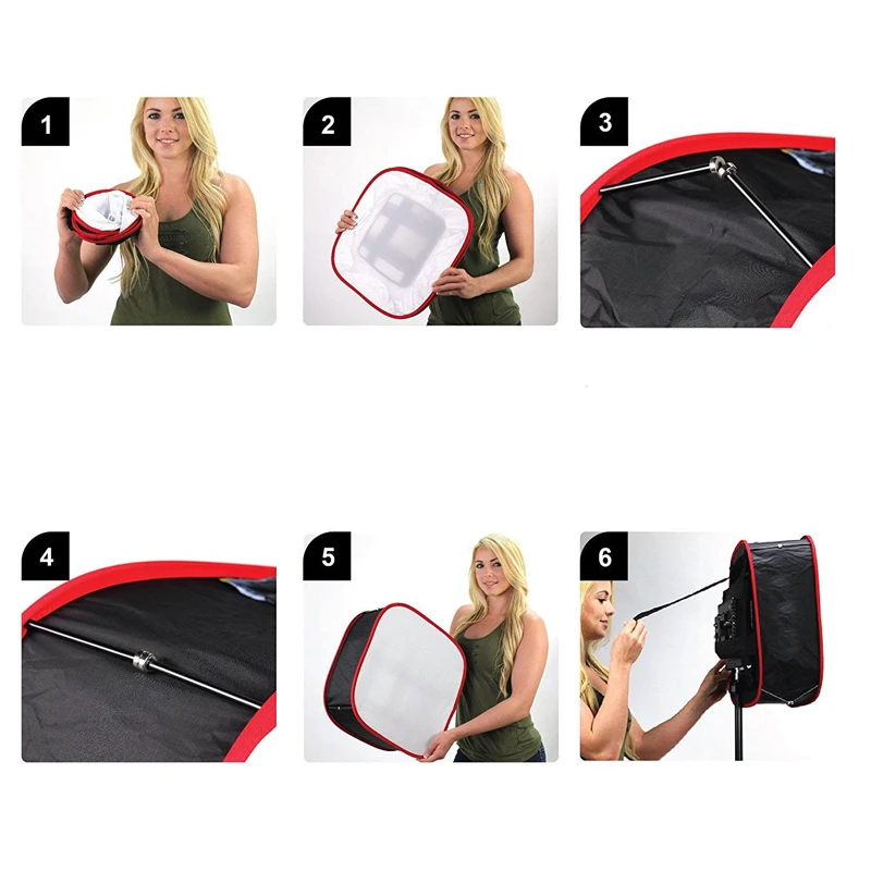 Студия светодио дный LED видео заполняющий свет панель Софтбокс диффузор мягкий