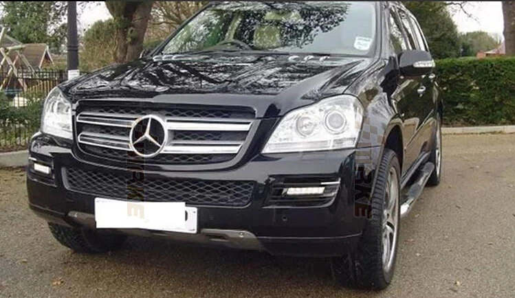 Как снять хром с дхо мерседес gl350