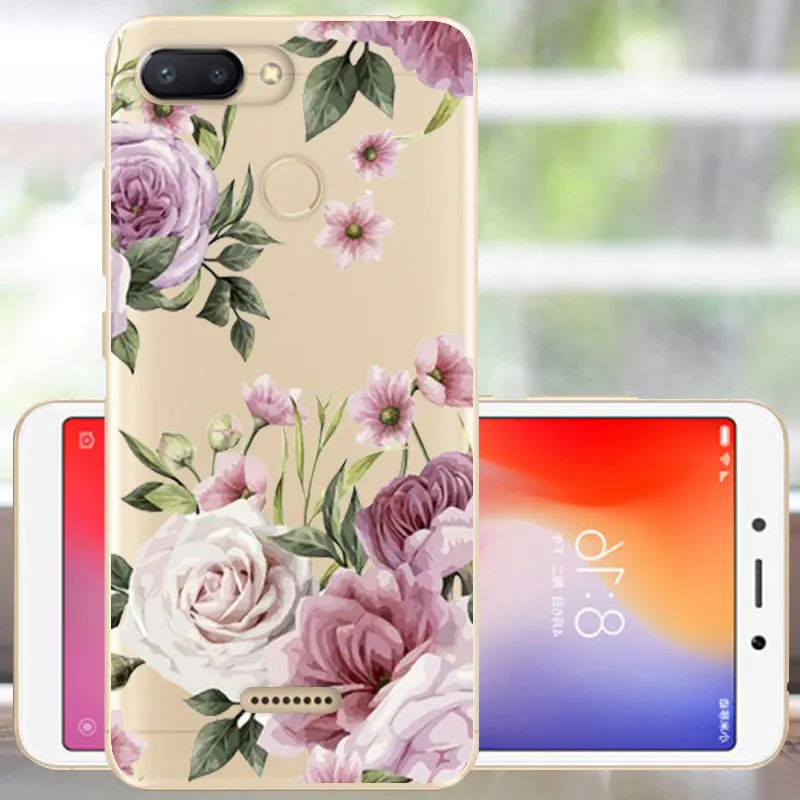 Защитный чехол FANATU для Xiaomi Redmi 6, мягкий силиконовый чехол с милым принтом, бампер для Redmi 6, чехол 5,45, чехол для Xiomi Redmi 6, чехол для телефона - Цвет: ZMG