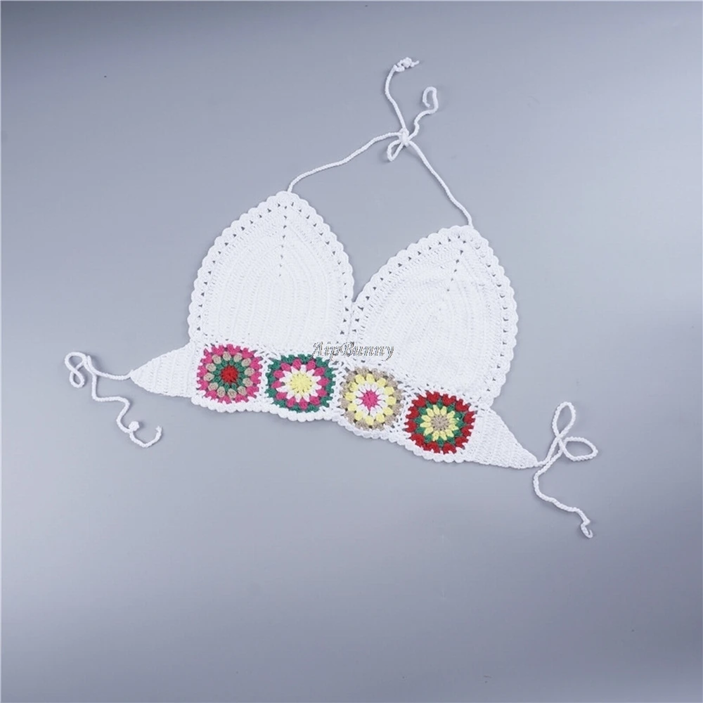 Женский купальный костюм с цветочным принтом AtejiFey вязаный купальник ручной