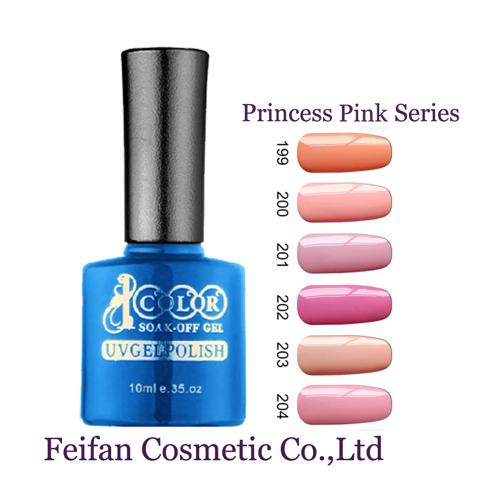 Зимний Гель лак принцессы 2017 12 шт. 10 мл розовая серия блестящий бесплатная