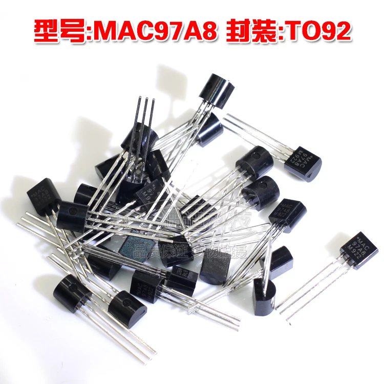 Новый транзистор ТРИАК MAC97A8 TO 92 выход 600V 0.6A 97A8 to92|output|output transistor |