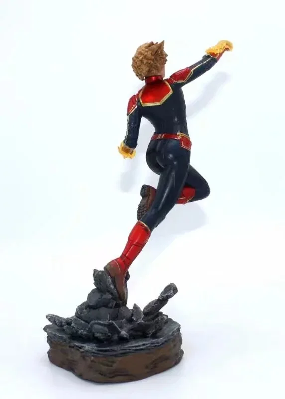 Фигурка из фильма 24 см Железный студийный 1/10 масштаб Капитан Marvel Carol Danvers Статуя