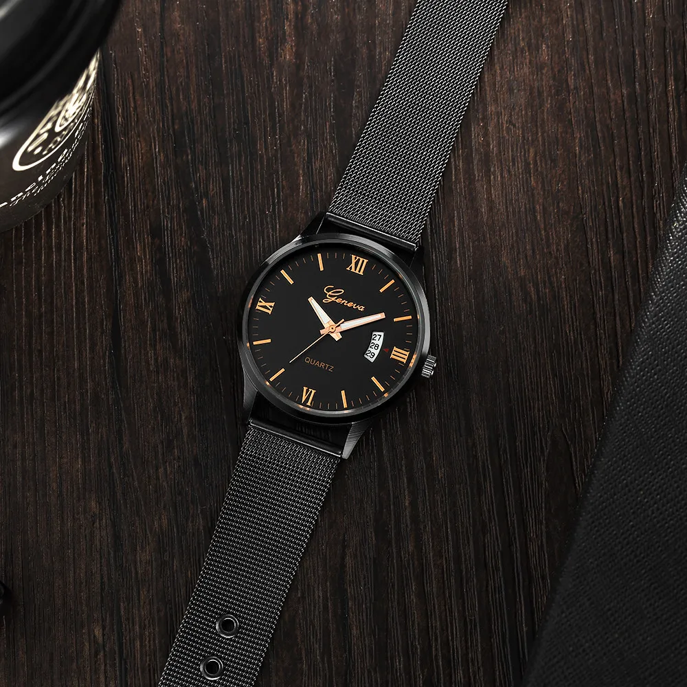 Часы мужские кварцевые аналоговые водонепроницаемость 30 м устойчивые к