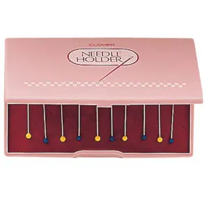 

(57-690) Clover Hand Tools needle holder box (just a box without pin)