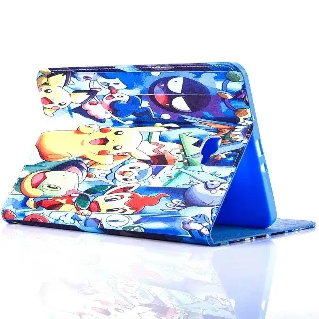 Чехол для samsung Galaxy Tab A A6 10,1 T580 T585 T580N чехол Pokemon Go Милый Пикачу чехол для планшета откидная подставка оболочка coque para