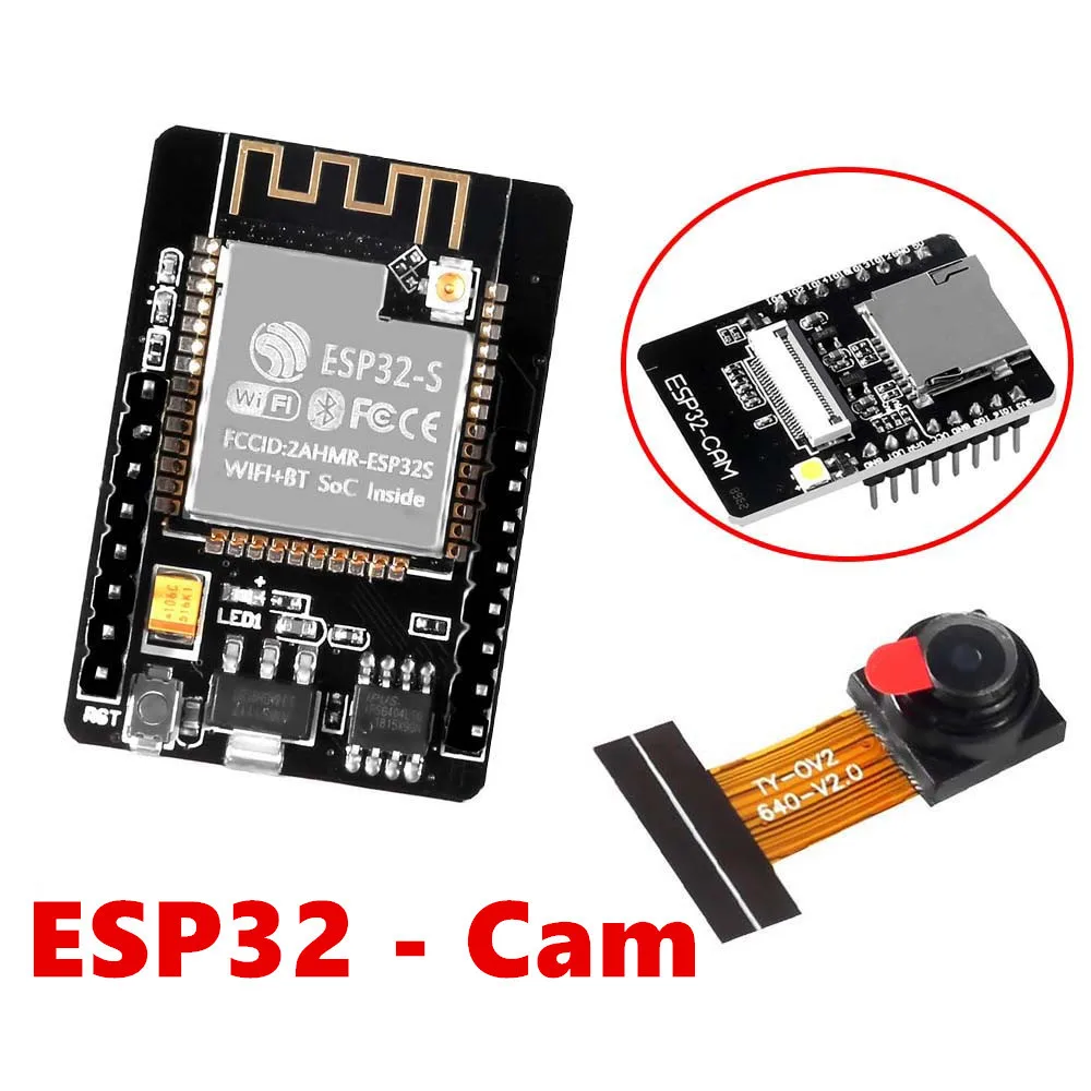ESP32 камера с Wi-Fi Bluetooth модуль макетная плата для камеры модулем OV2640 | Компьютеры и