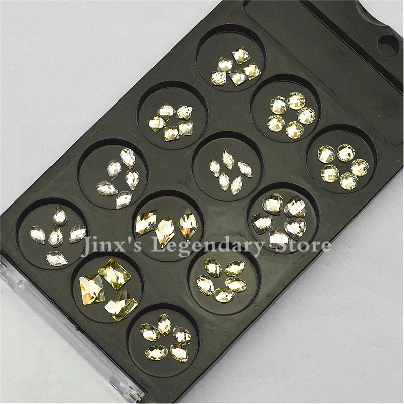 2018 новый дизайн ногтей украшения с плоской задней частью хрустальные стразы