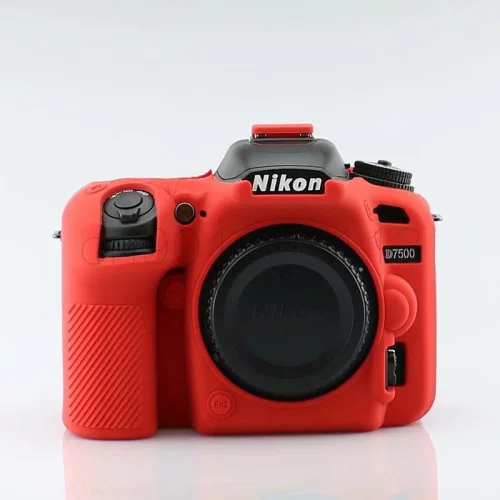 Мягкий силиконовый резиновый чехол для камеры защитный Nikon D7500 DSLR C|Аксессуары