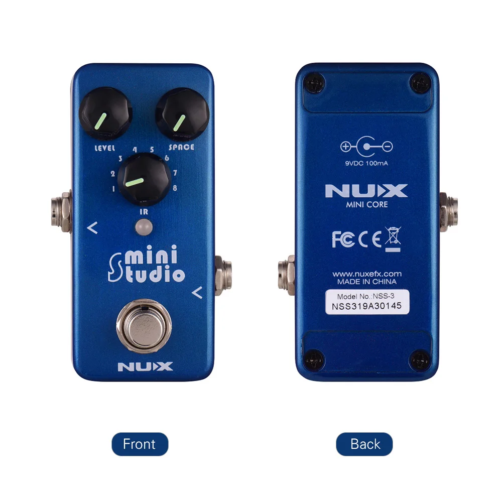 NUX NSS 3 мини студия динамик кабинет симулятор эффект педаль импульсный ответ ИК