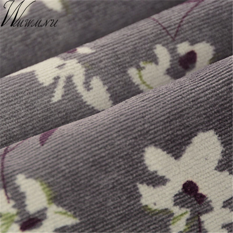 Новинка 2018 модные женские весенне-осенние вельветовые платья в стиле ретро со