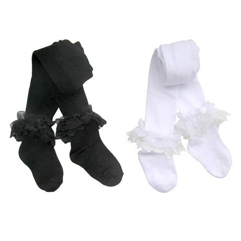 Кружевные колготки сезон весна осень плотные удобные мягкие для девочек танцев