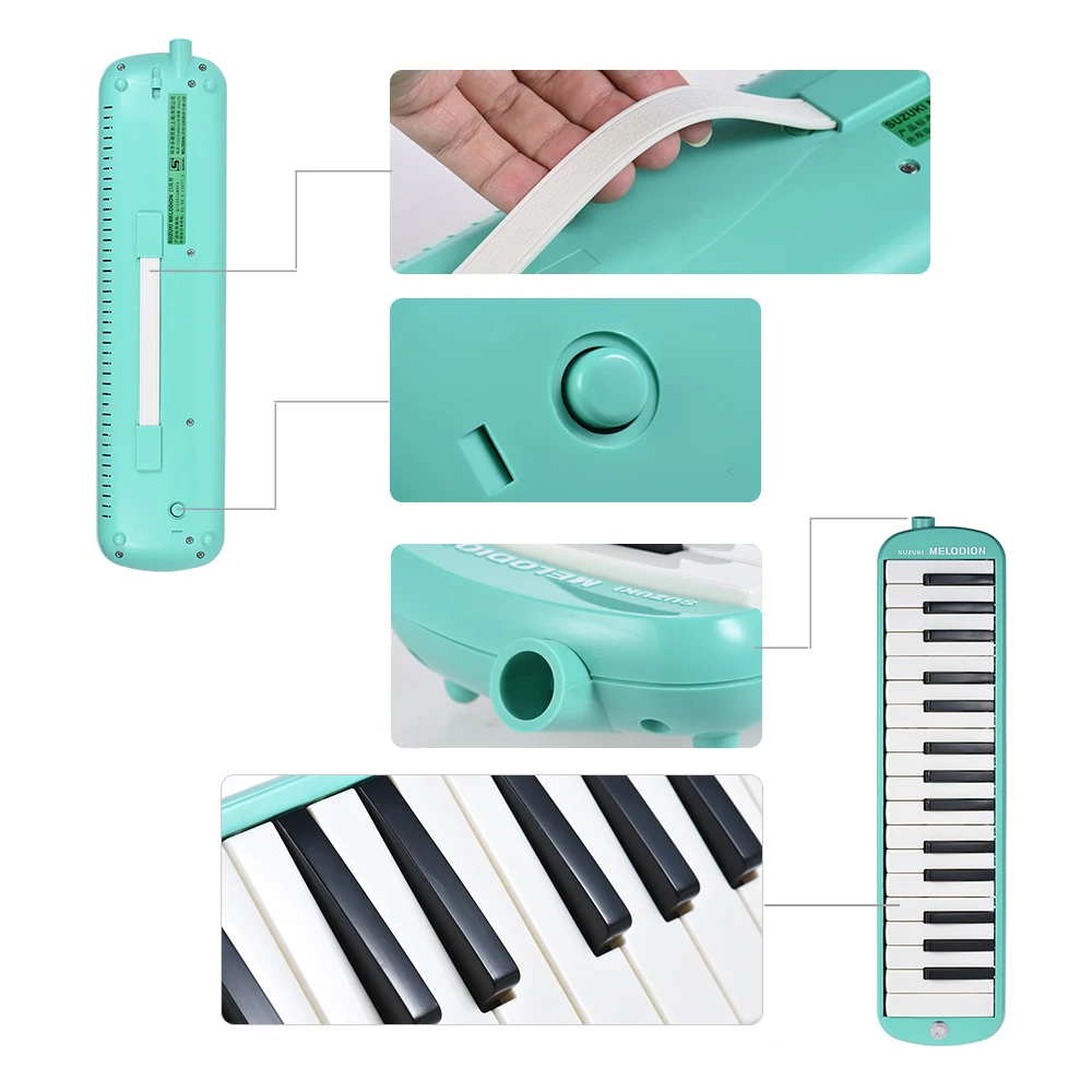SUZUKI MX 32D Melodion Melodica Pianica 32 клавиши для фортепиано музыкальный образовательный