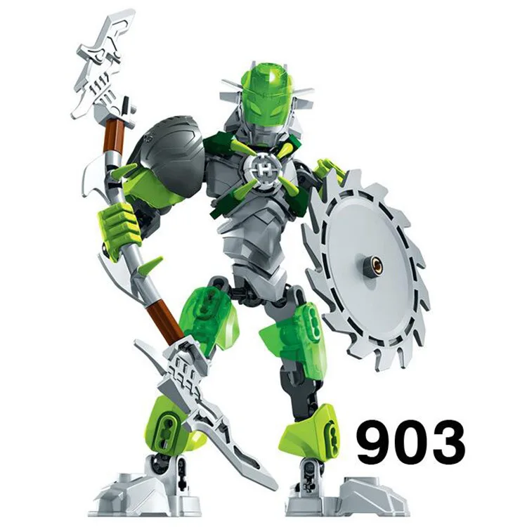Мстители Bionicle Hero Factory 5 Star Rocka Bulk Breez робот строительный блок кирпичные игрушки для