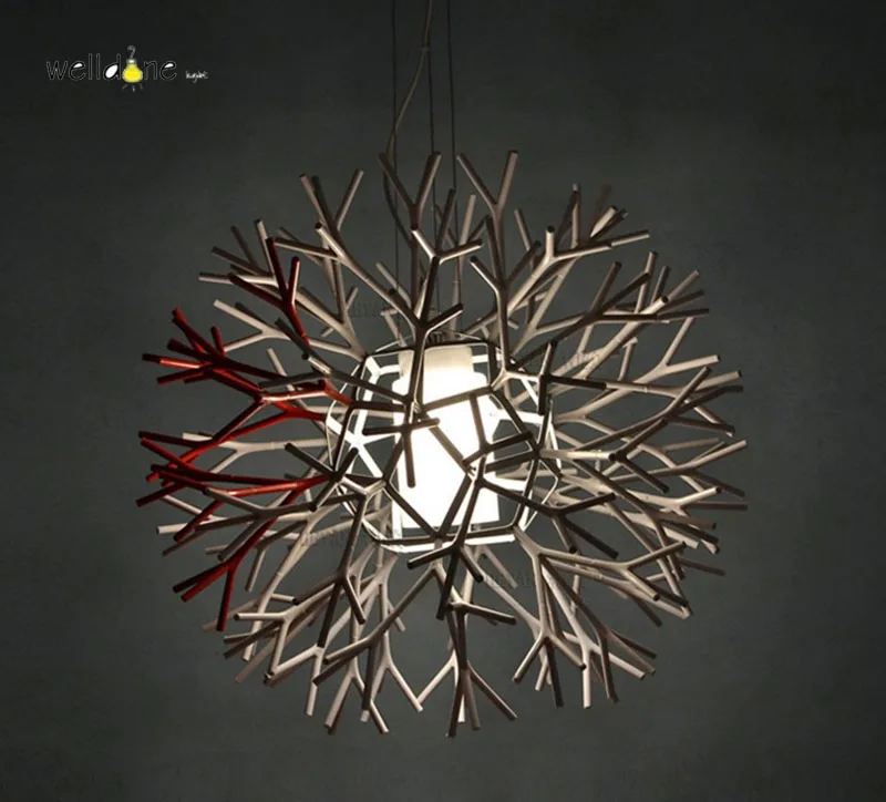 Современный краткий уникальный дизайн коралловый подвесной светсветильник