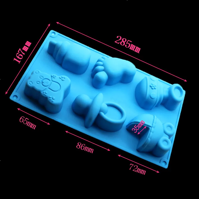 Силиконовая детская продукция и форма для мороженого изготовления шоколадных