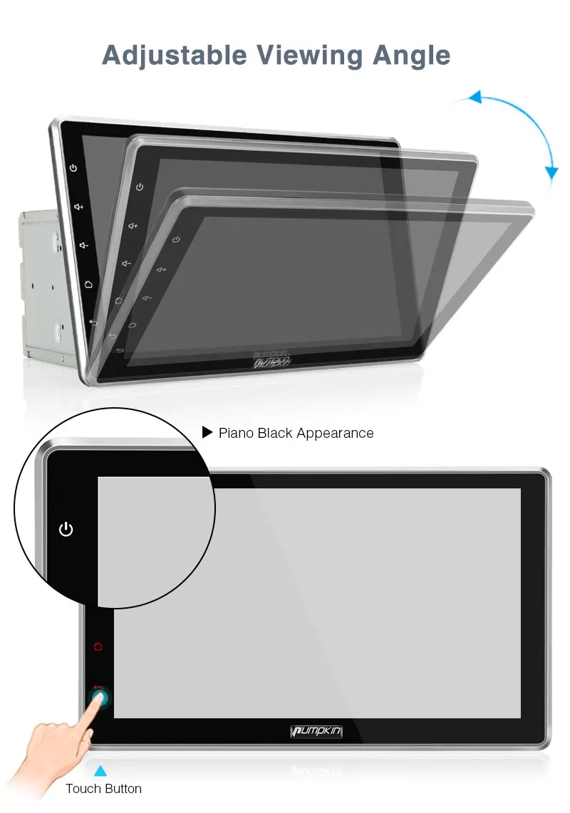 Тыквы 2 Din 10 1 'ɺndroid 7 универсальный автомобильный Радио нет dvd-плеер gps