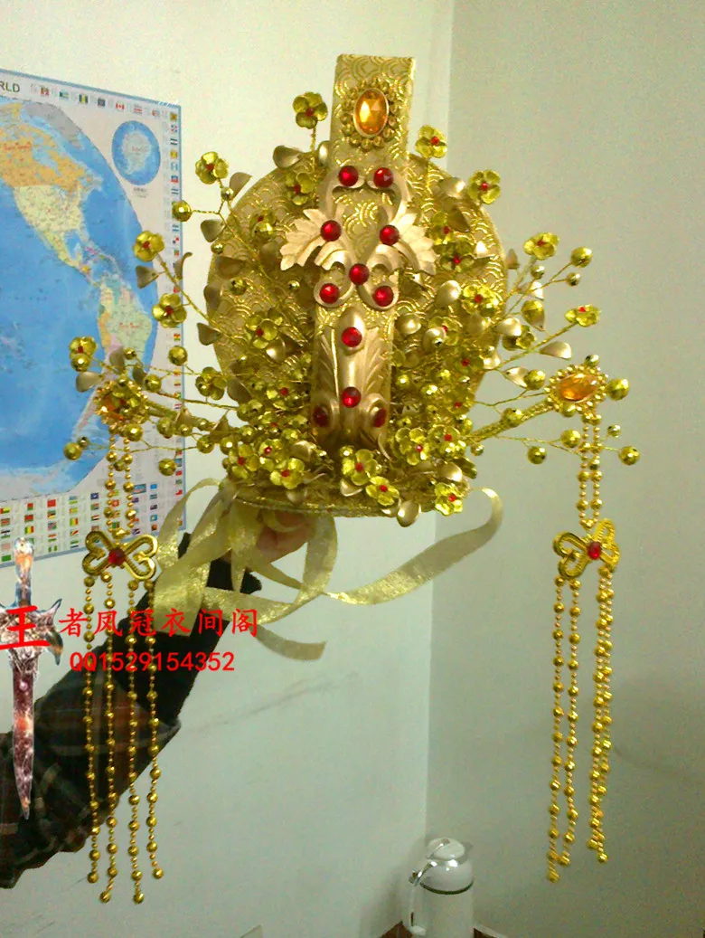 

Top Quality Chinese Ancient Empress Hair Tiaras Female Costume Accessory