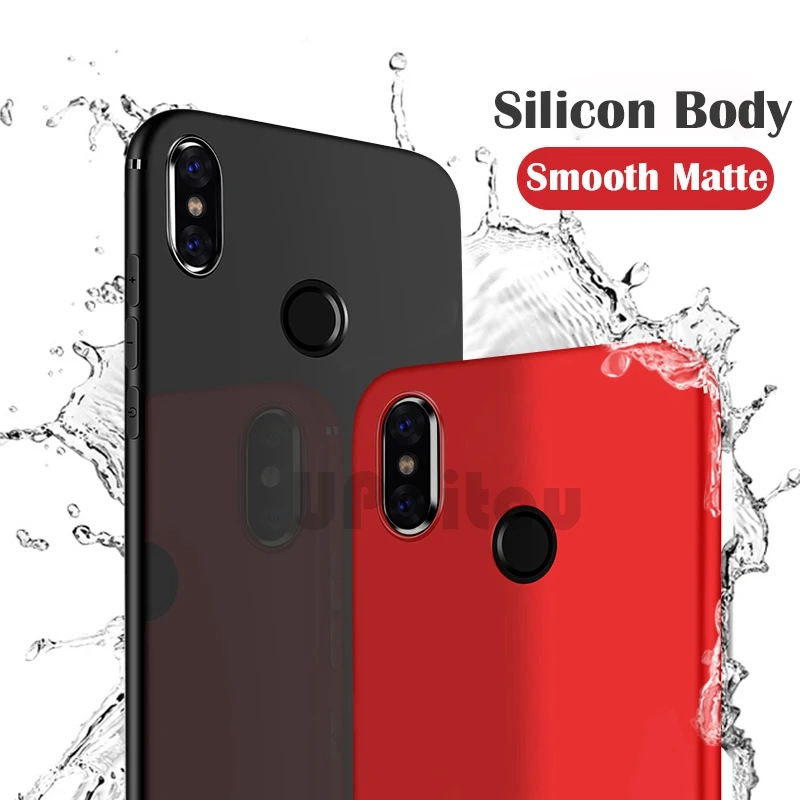 UPaitou For Xiaomi Mi Mix 2s Max 3 2 Matte TPU Case Soft Silicon Back Cover for XIAOMI MI Mi5s Slim |
