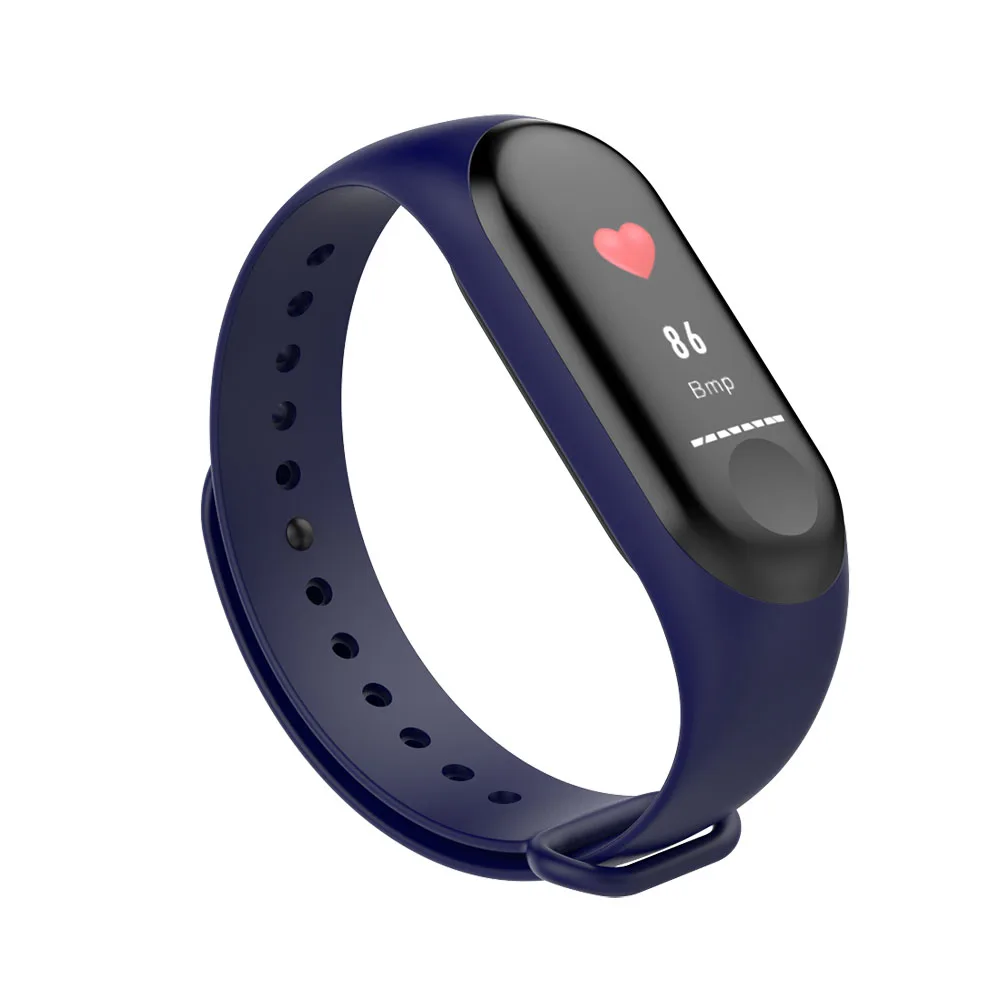 Bakeey M3 плюс Smart Band Водонепроницаемый 0 96 Multi Спорт Heart Rate крови Давление кислорода
