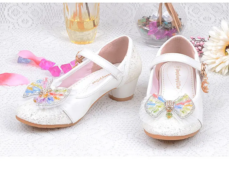 Новинка 2017 года модная летняя обувь для девочек милые детские сандалии с бантом и