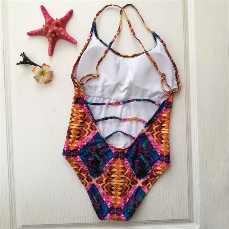 JINYITE Swimsuit Plus Size Sexy Push Up Print Momokini Hot Women's Swimming Suit Bather Beachwear Tracsuit for Women |