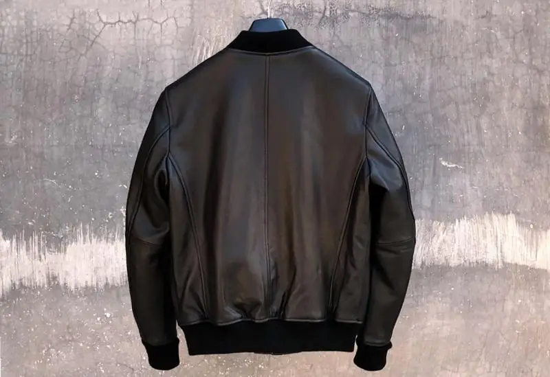 2021 Новое поступление сезон весна осень мужские пальто из натуральной овчинной