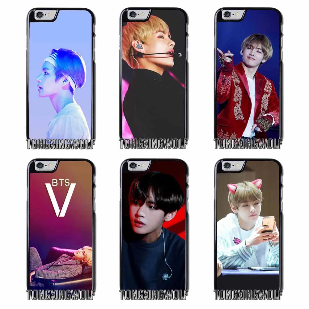 Ким taehyung Bangtan мальчики чехол для samsung Примечание 2 3 S4 S5 мини S6 S7 край S8 S9 iPhone 4 4S 5C 5 5S