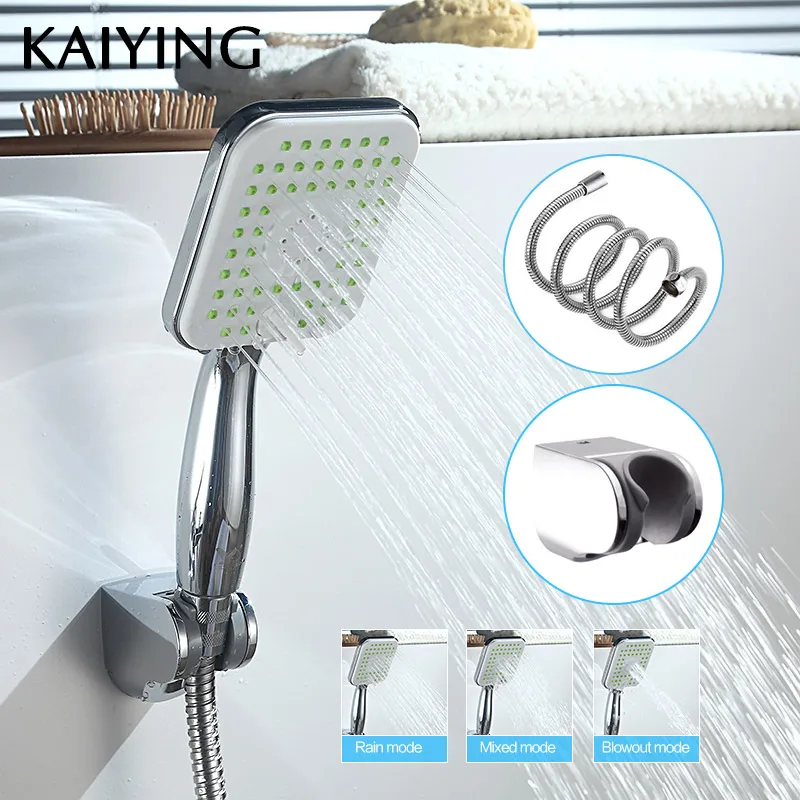 

KAIYING 3 Modes HandHeld Shower Head Water Saving Bath Hand Shower Nozzle Bathroom Accessories,TH1106