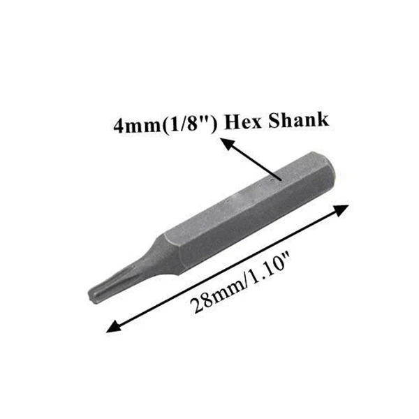 7pcs 1/8 Inch Hex Shank S2 Alloy Steel Magnetic Screwdriver Bits Set Phillips Slotted Torx for ES120 ES121 screwdriver | Инструменты
