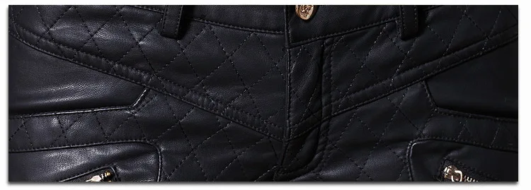 2021 женские модные кожаные брюки мотоциклетные облегающие брюки-карандаш с