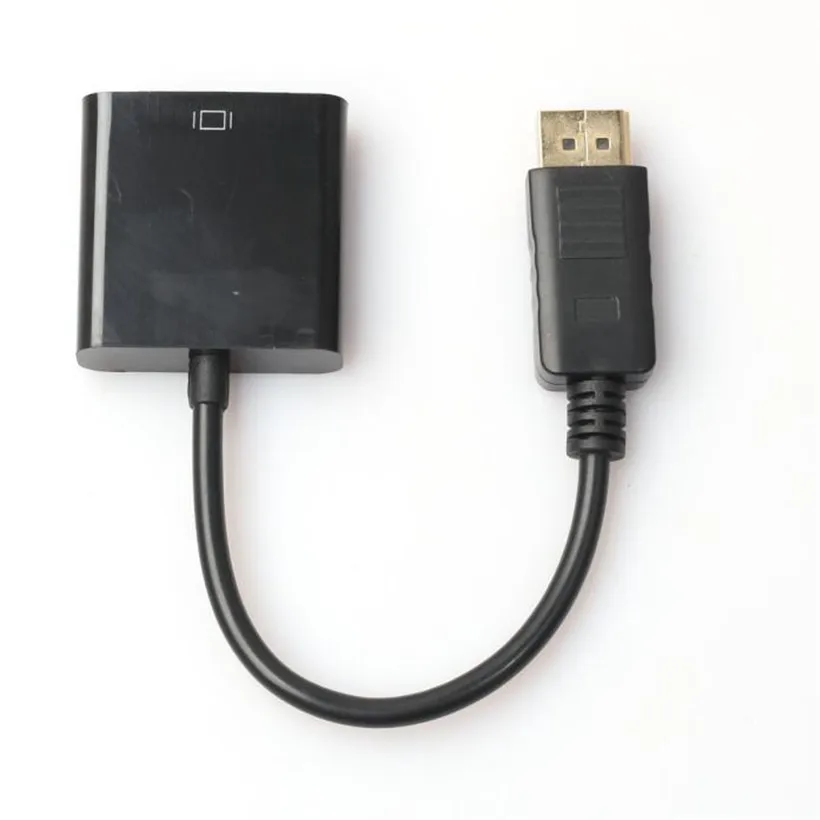 Расширенный 2018 новый компьютерный адаптер Micro USB DisplayPort DP папа-VGA Женский видео