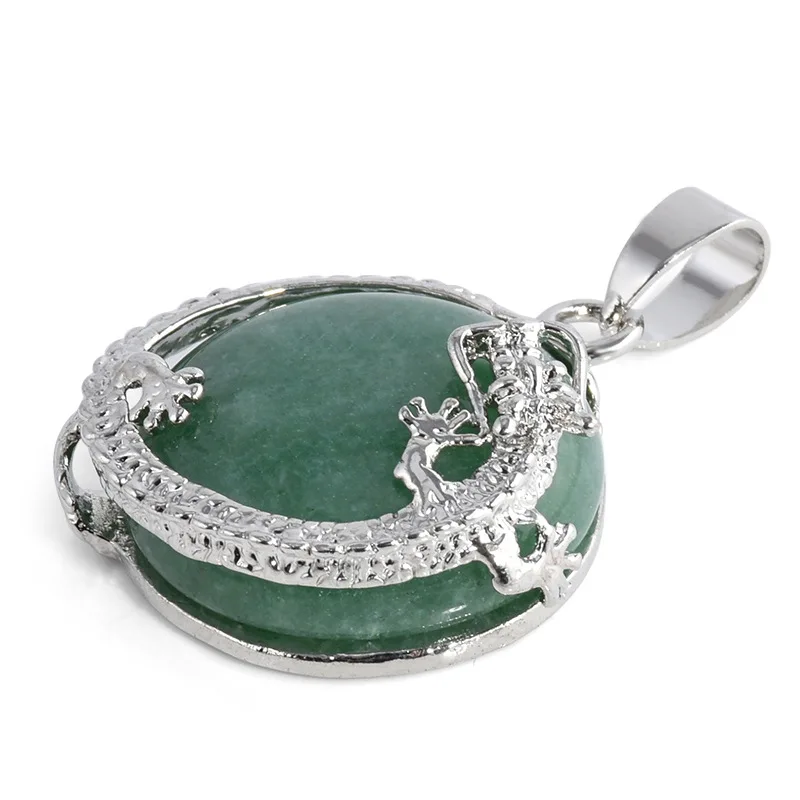 Колье с монеткой дракона розовый кварц сердолик подвеска опалом лазурит|lapis lazuli