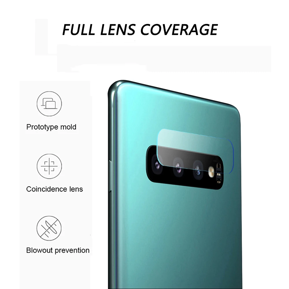 Защитная пленка для экрана камеры из закаленного стекла samsung Galaxy S10E S10 S9 S8 Plus Note 9 8