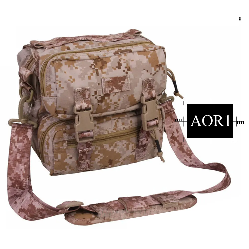 AOR1 EMERSONGEAR Molle сумка-мессенджер, камуфляжные сумки на плечо, походные сумки для кемпинга, охоты, путешествий, пеших прогулок, один слинг, походная сумка EM5801 - Цвет: AOR1