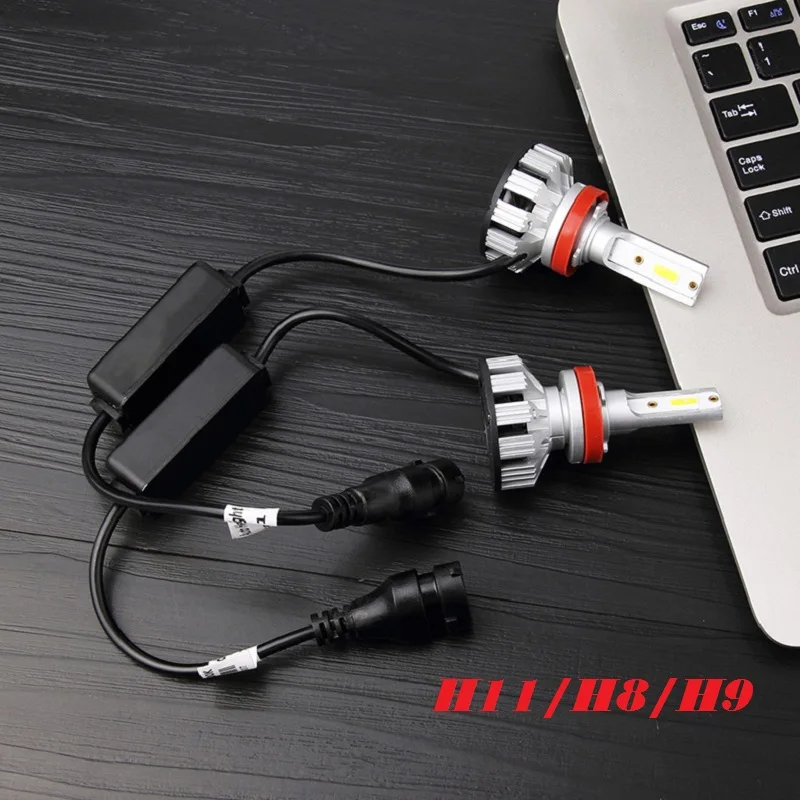 PAMPSEE Супер Мини Размер 12 V H1 Led H7 H4 H11 автомобильные лампы для передних фар 10000LM Авто 9005 HB3 9006 HB4 SMD чип автомобилей фары F6