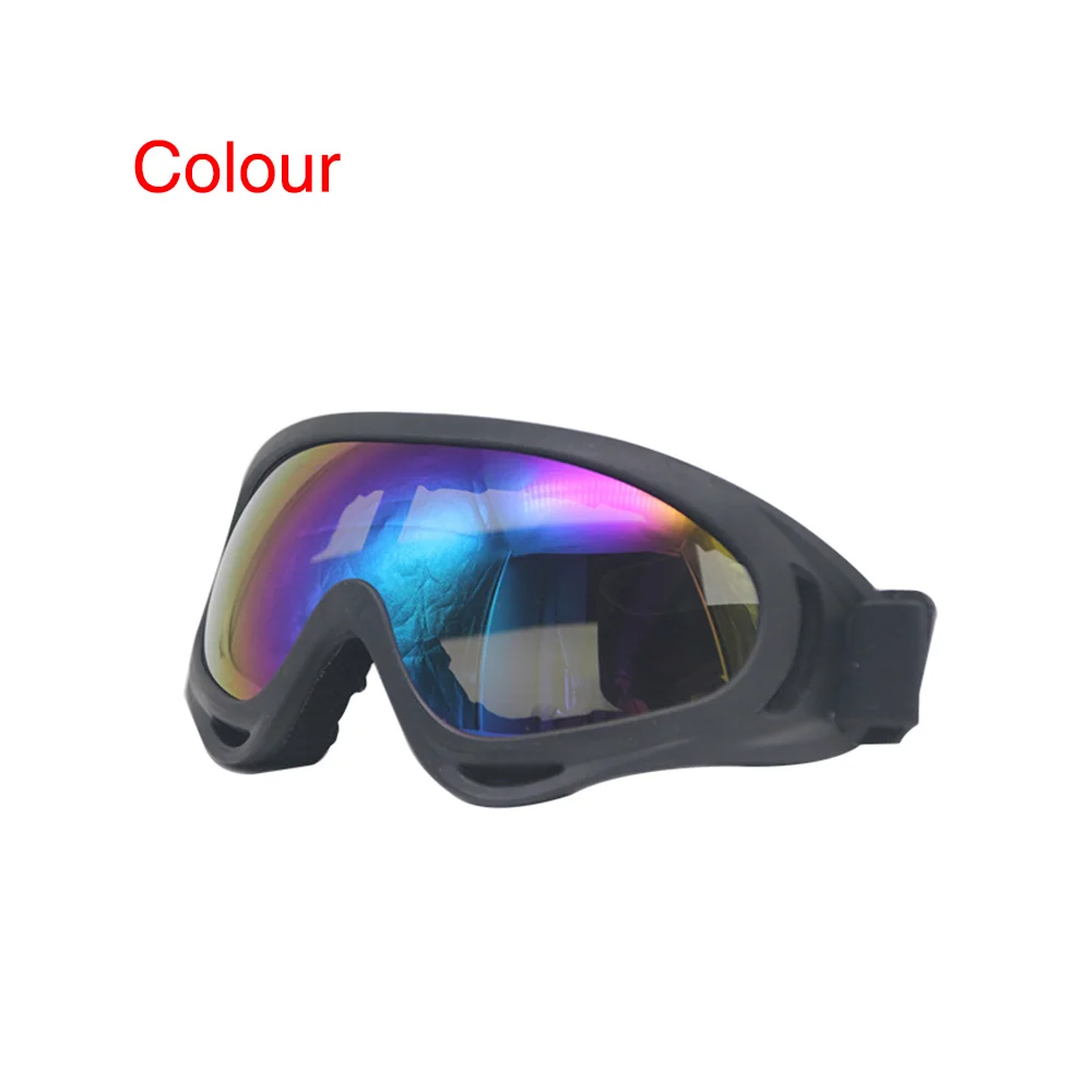 colour Sclmotos-Новые мотоциклетные лыжные сноубордические пылезащитные очки линзы оправа Очки для активного спорта, ветрозащитные очки гонки - Цвет: colour