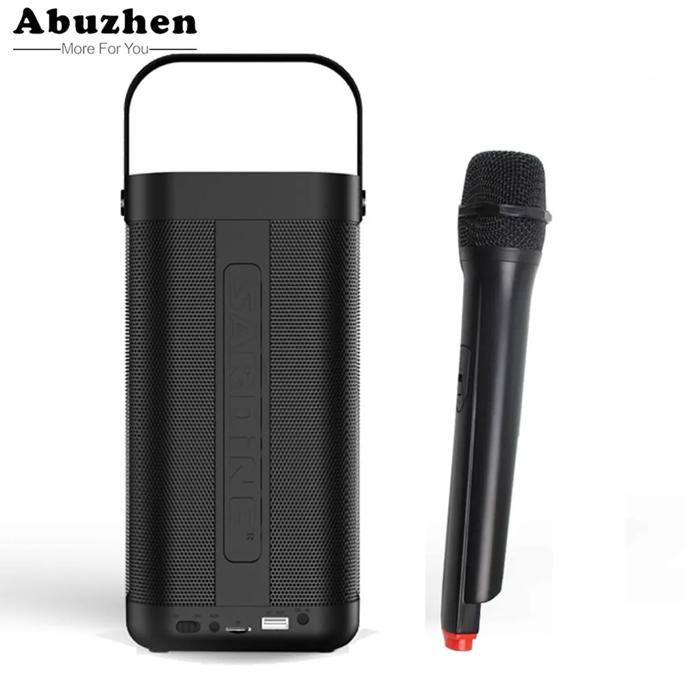 Abuzhen Bluetooth Динамик Беспроводной Портативный Музыка Sound Box сабвуфер громкий S