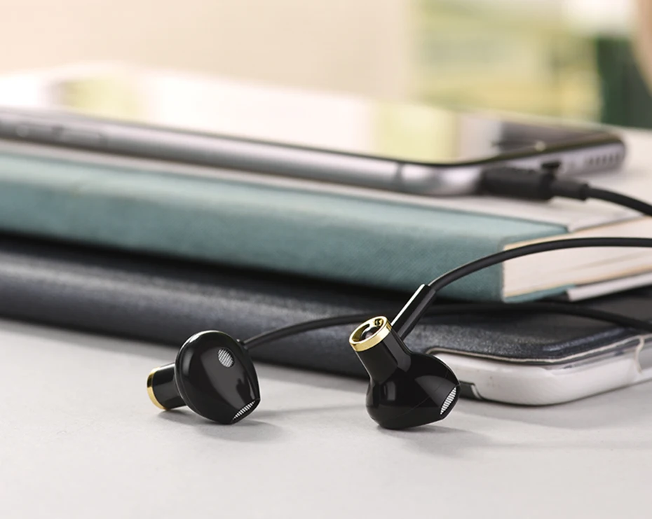 HOCO M47 наушники-вкладыши Bass Sport 3,5 мм Проводная гарнитура для iPhone Xiaomi samsung наушники с микрофоном auriculares