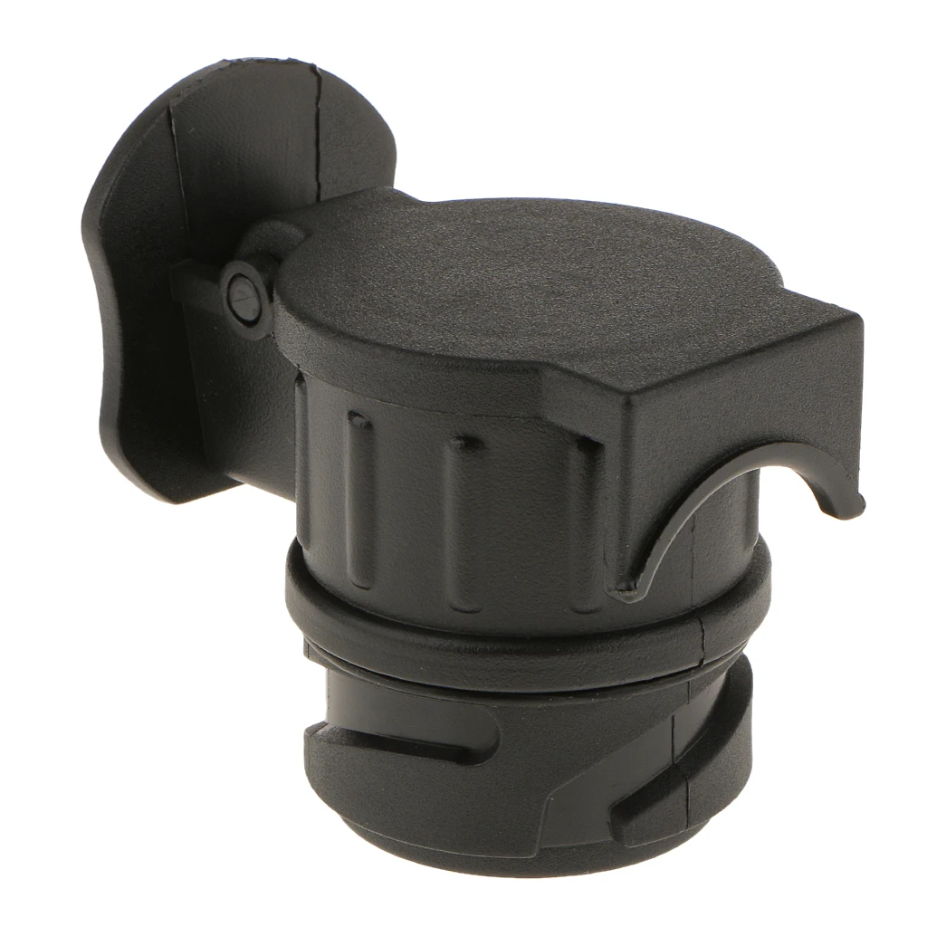 

13 pin to 7 pin Short Towing Wiring Socket Plug Adaptor Black