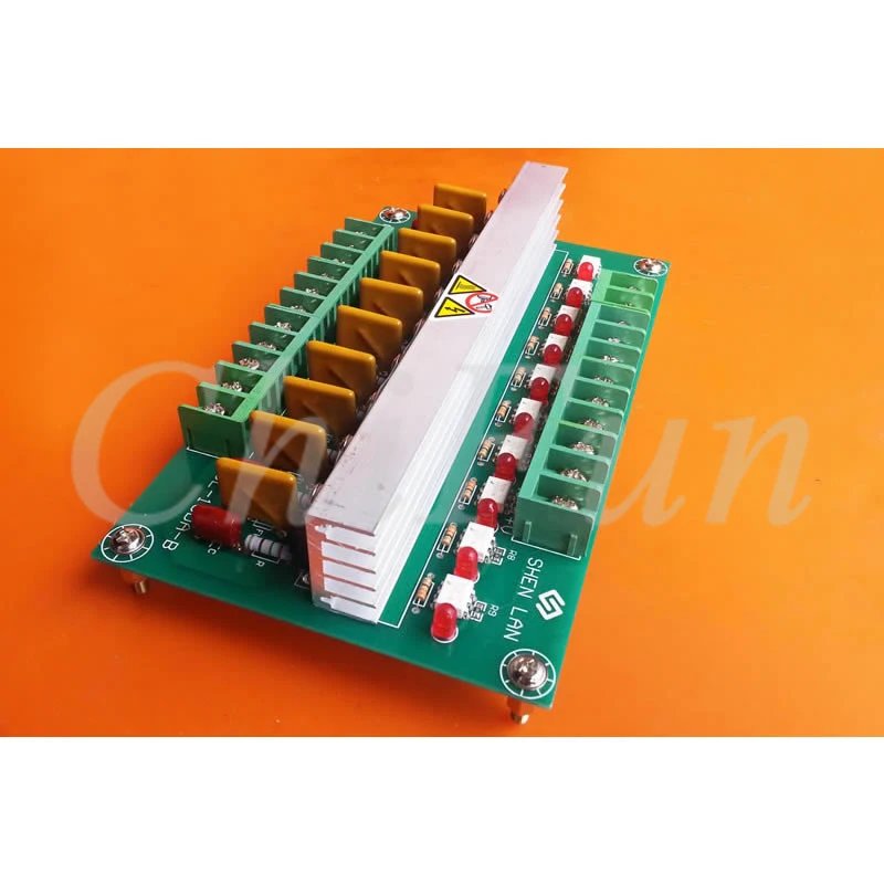 Плата усилителя переменного тока PLC 10 дорог Высокой Мощности SCR 220 В изолированный