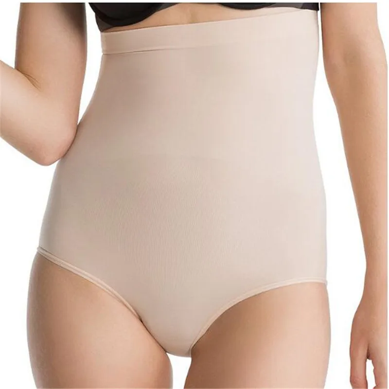 

100pcs/As seen on TV Genie 360 high waisted nylon spandex slim panties