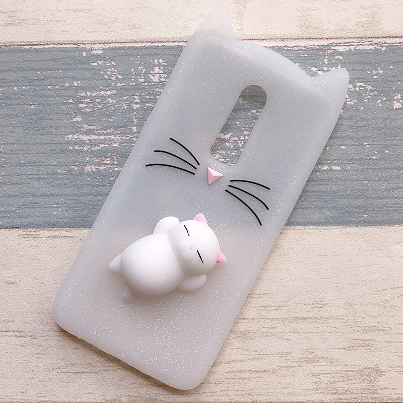 3D мультяшный японский блестящий чехол с бородой котом для LG K10 мягкий чехол для телефона s для LG G6 Q6 чехол s для LG K4 K8 силиконовый чехол