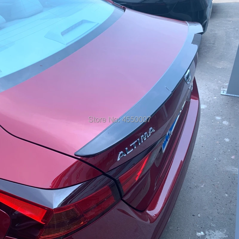 Для нового Nissan Altima Teana Спойлер ABS Материал праймер цвет украшение в виде хвостового крыла задний спойлер багажника