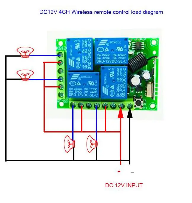 Смарт-12 V DC12V 4 CH 10A Беспроводной дистанционного Управление переключатель Системы приемник передатчика для Приспособления ворота гаража led
