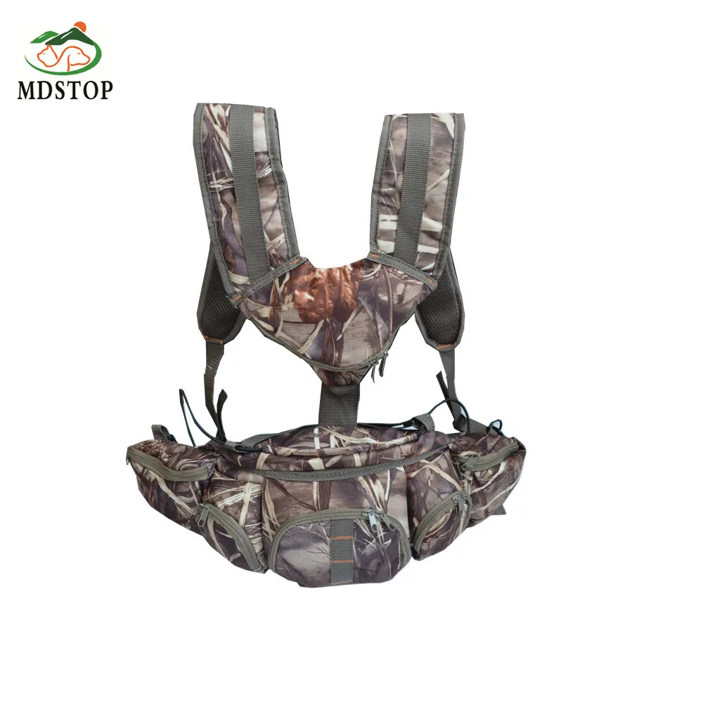 Камуфляжный фланелевый рюкзак для охоты поясная сумка с двойным плечевым ремнем