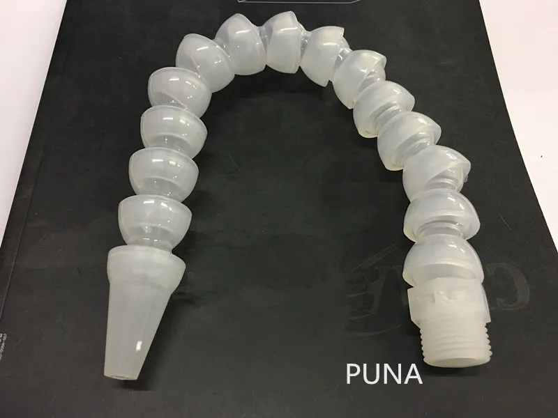 Пластиковый гибкий шланг для воды масла охлаждающей жидкости 30 см резьба 1/4 дюйма